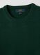 Green crewneck regular fit jumper_5