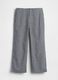 Checked linen-blend trousers_5