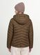 Green Ultralight quilted jacket with hood and zip_2