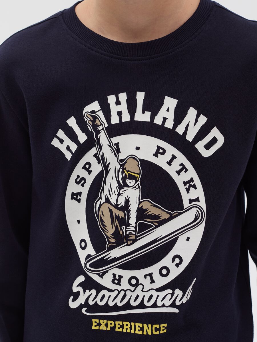 "Highland Snowboard" T-shirt with long sleeves_1