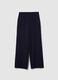 Blue Regular Fit Trousers_4