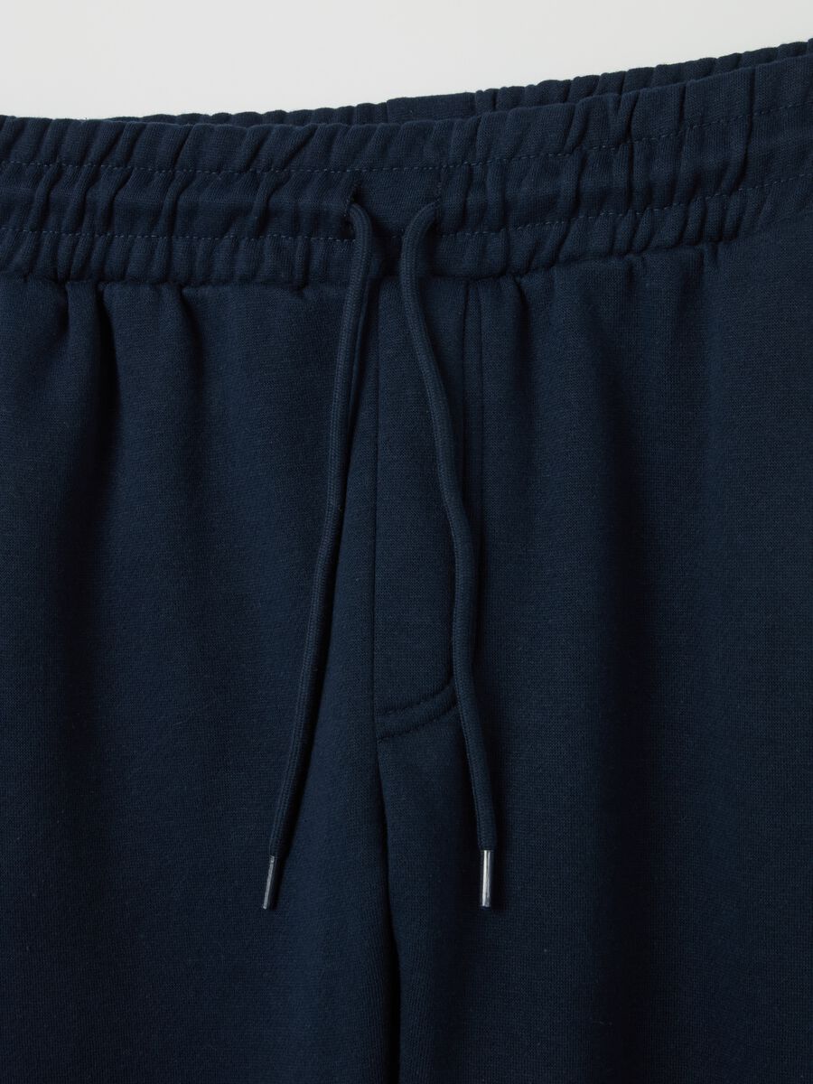 Essential fleece joggers with drawstring_1