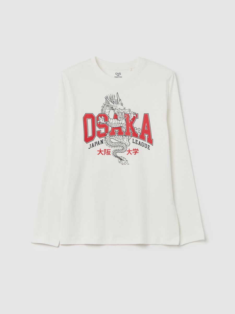 T-shirt con stampa "Osaka Japan League"_3
