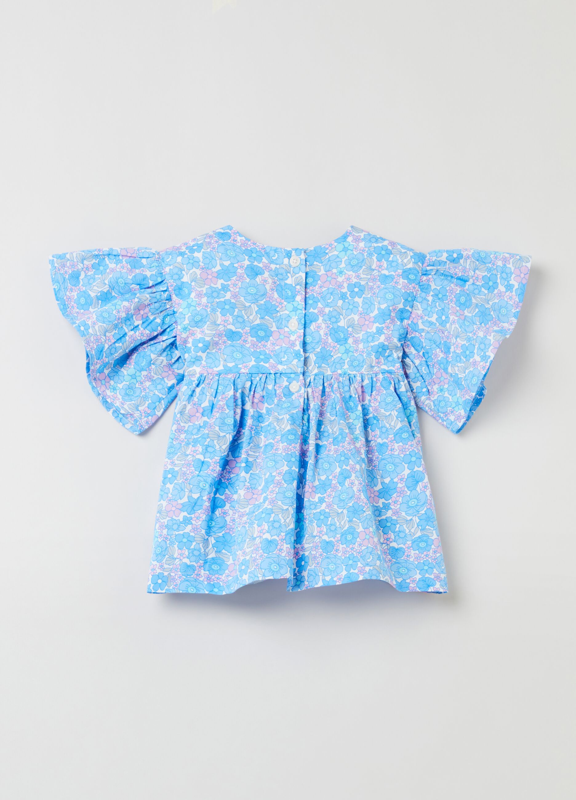 Blusa con stampa floreale_1