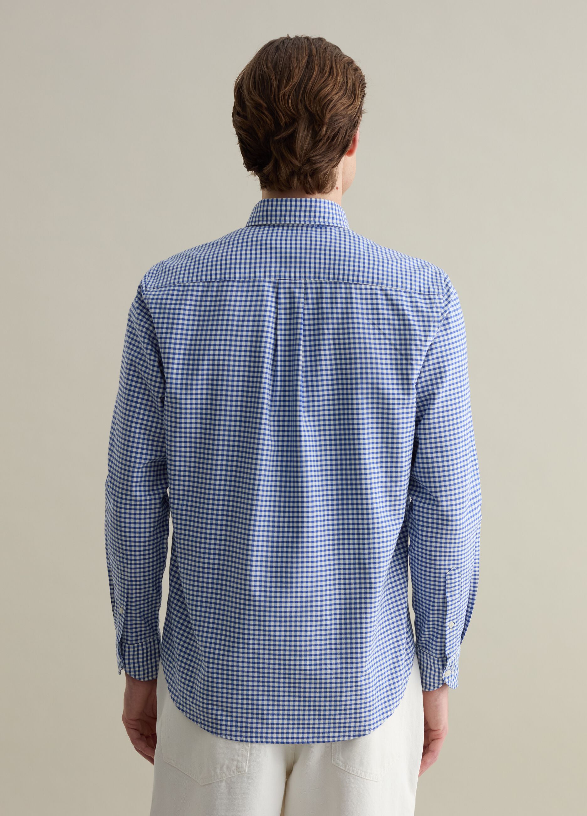 Camicia in cotone oxford a quadretti