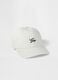Cotton baseball cap with logo embroidery_0
