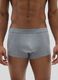 Pack of three grey pure cotton boxer shorts regular fit_1