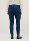 Skinny Fit Stretch Cotton Blue Trousers_2