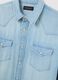 Sky Blue Pure Cotton Shirt Regular Fit_6