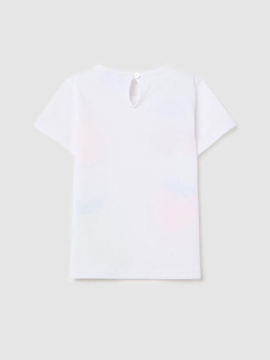 Cotton T-shirt with print_1