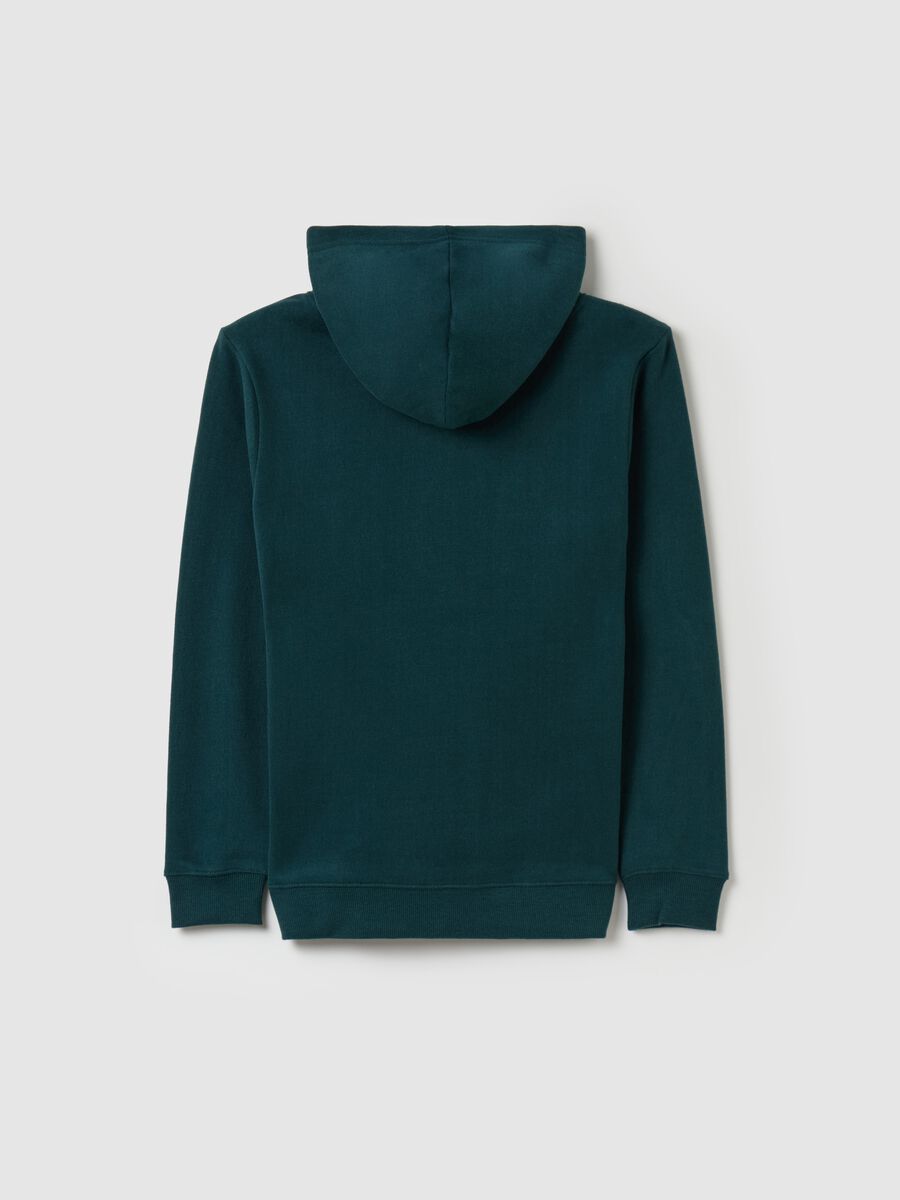 Hoodie with "Omega New York 95” embroidery_4