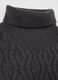 High-neck pullover with wavy design_5