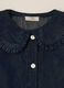 Long Sleeve Blue Cotton Shirt_2