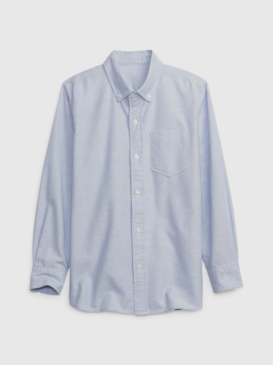 Oxford shirt with pocket_2