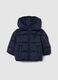 The Iconic Puffer Blue Children's Hooded Jacket_0