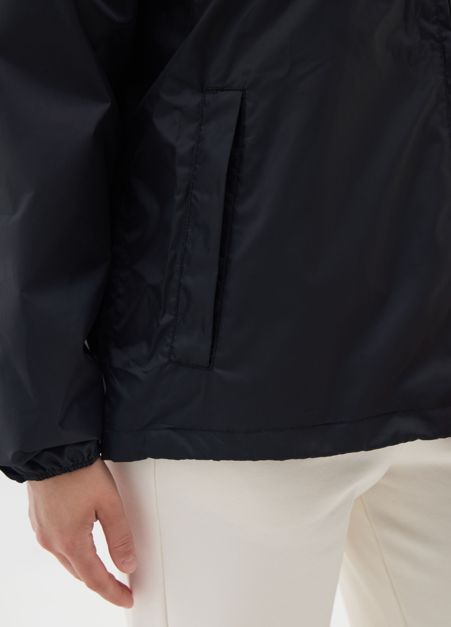 Women's Black Waterproof Jacket