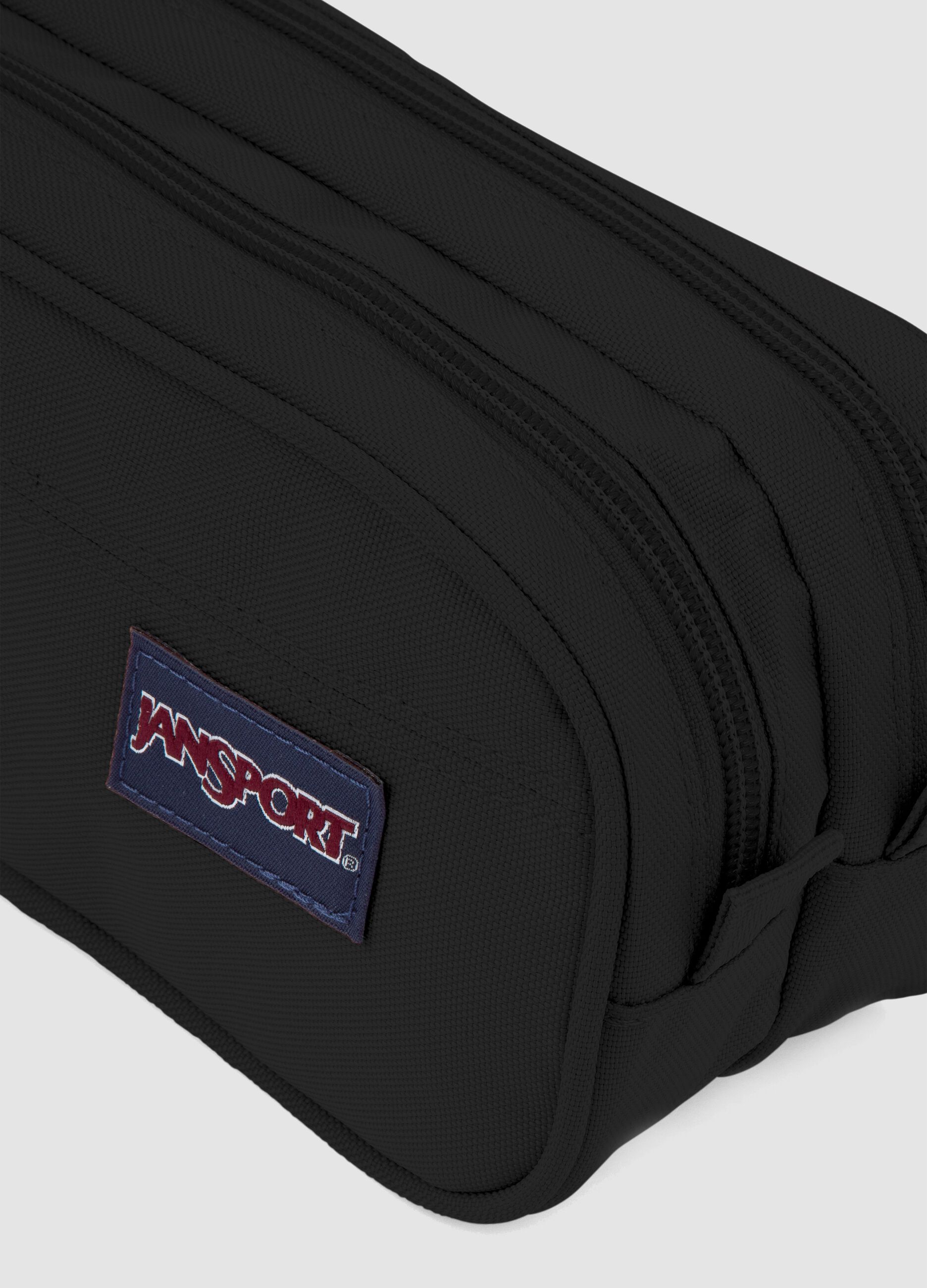 Astuccio nero a doppio scomparto