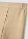 Beige wide-leg trousers with elasticated waist_5