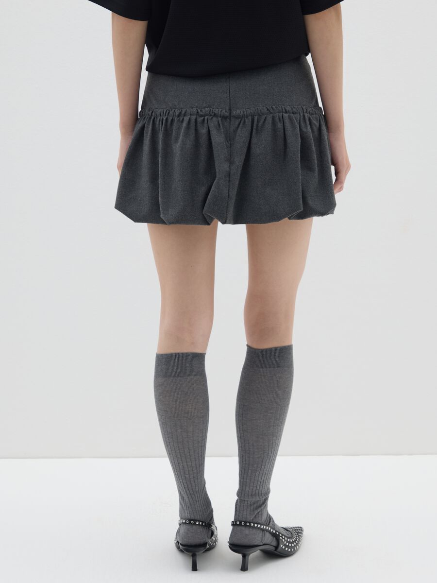 Gonna grigia regular fit_2