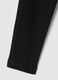 Girls' black stretch cotton slim fit leggings_3