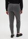 Multicoloured Plaid Slim Fit Leggings_2