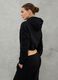 Crop Cargo Hoodie Black_1