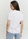 White pure cotton T-shirt with &ldquo;Tally Team&rdquo; print, regular fit_2