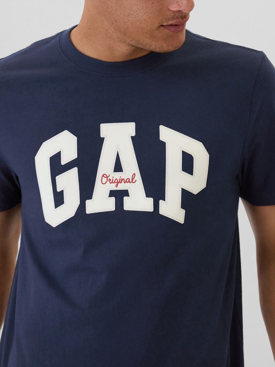 Blue T-shirt with GAP logo_3