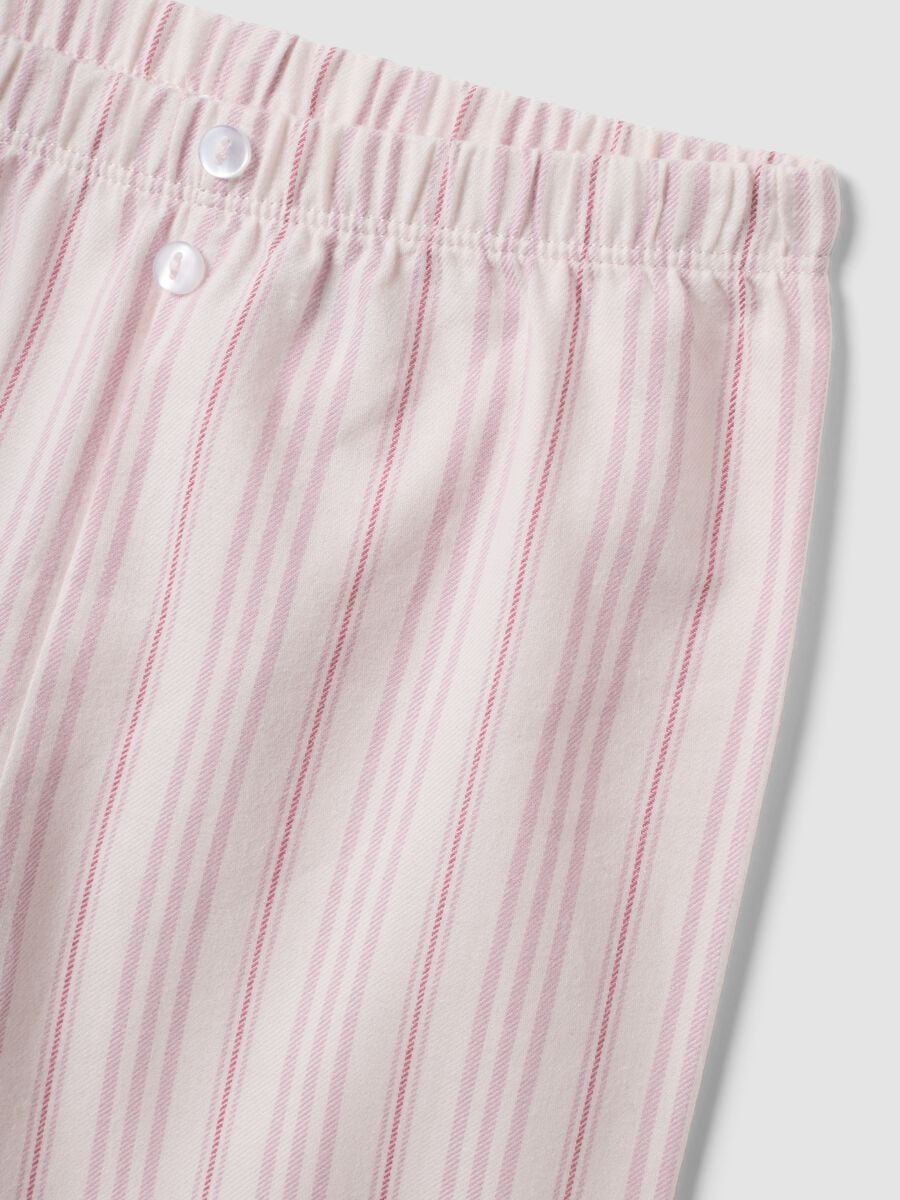 Pink pure organic cotton unicorn-print pyjamas_2