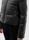 Giacca imbottita nera regular fit_3