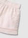 Pink pure cotton shorts with broderie anglaise detailing_3