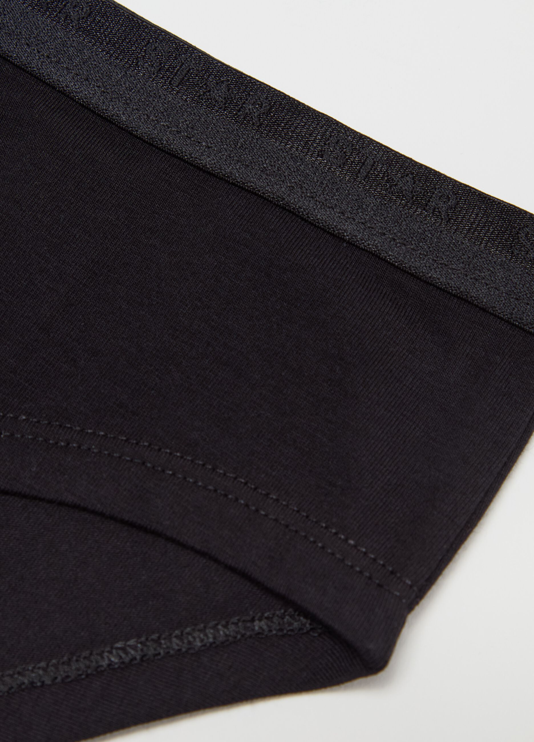 Stretch cotton knicker shorts