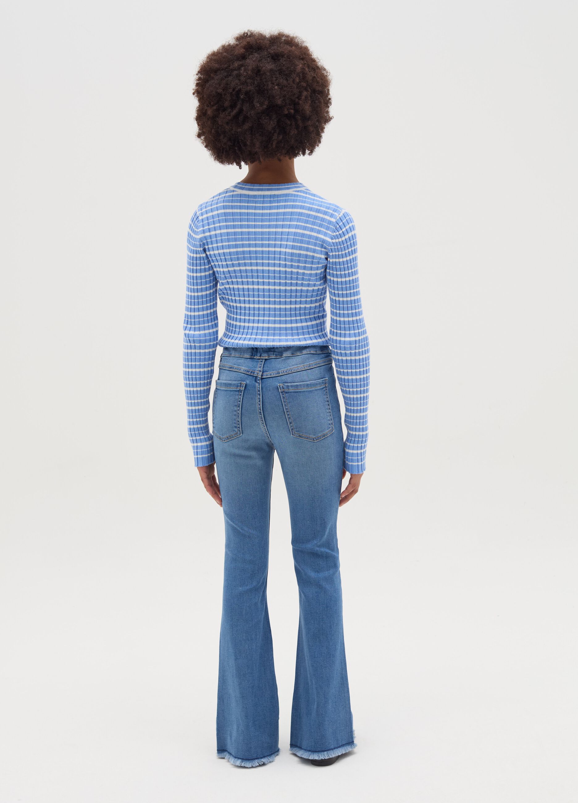 Jeggings flare fit