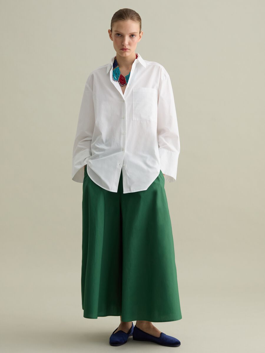 Culottes in cotton_0