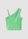 Green one-shoulder top_2
