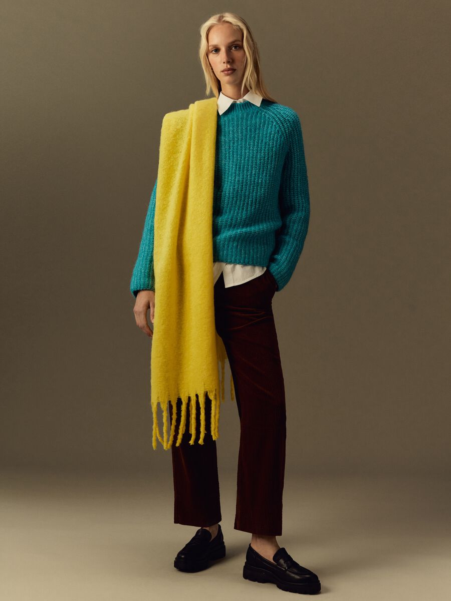 Pantaloni jogger in corduroy_0