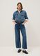Pure Cotton Blue Baggy Fit Jeans_1