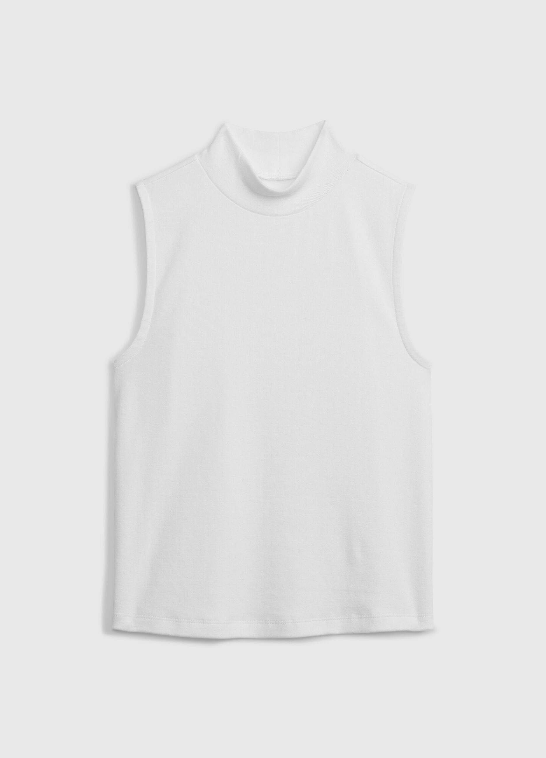 Tank top mock neck