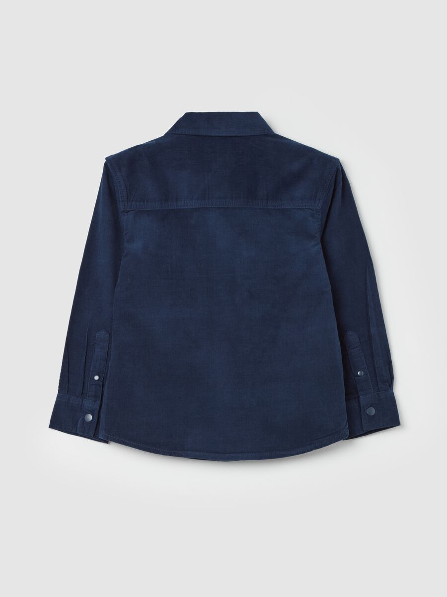 Organic cotton shacket with pockets_1