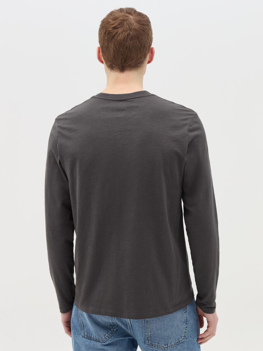 Long-sleeved T-shirt in cotton_3