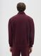 Burgundy half-zip sweatshirt_2