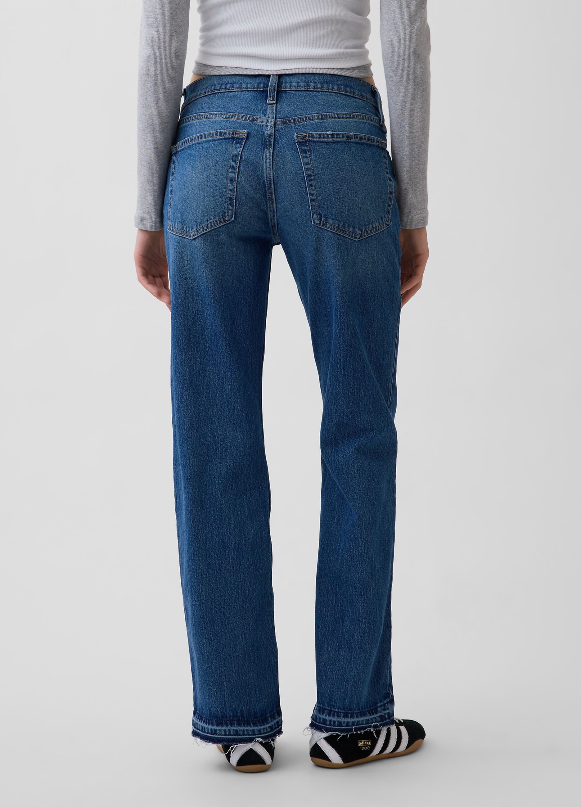 Stretch cotton jeans
