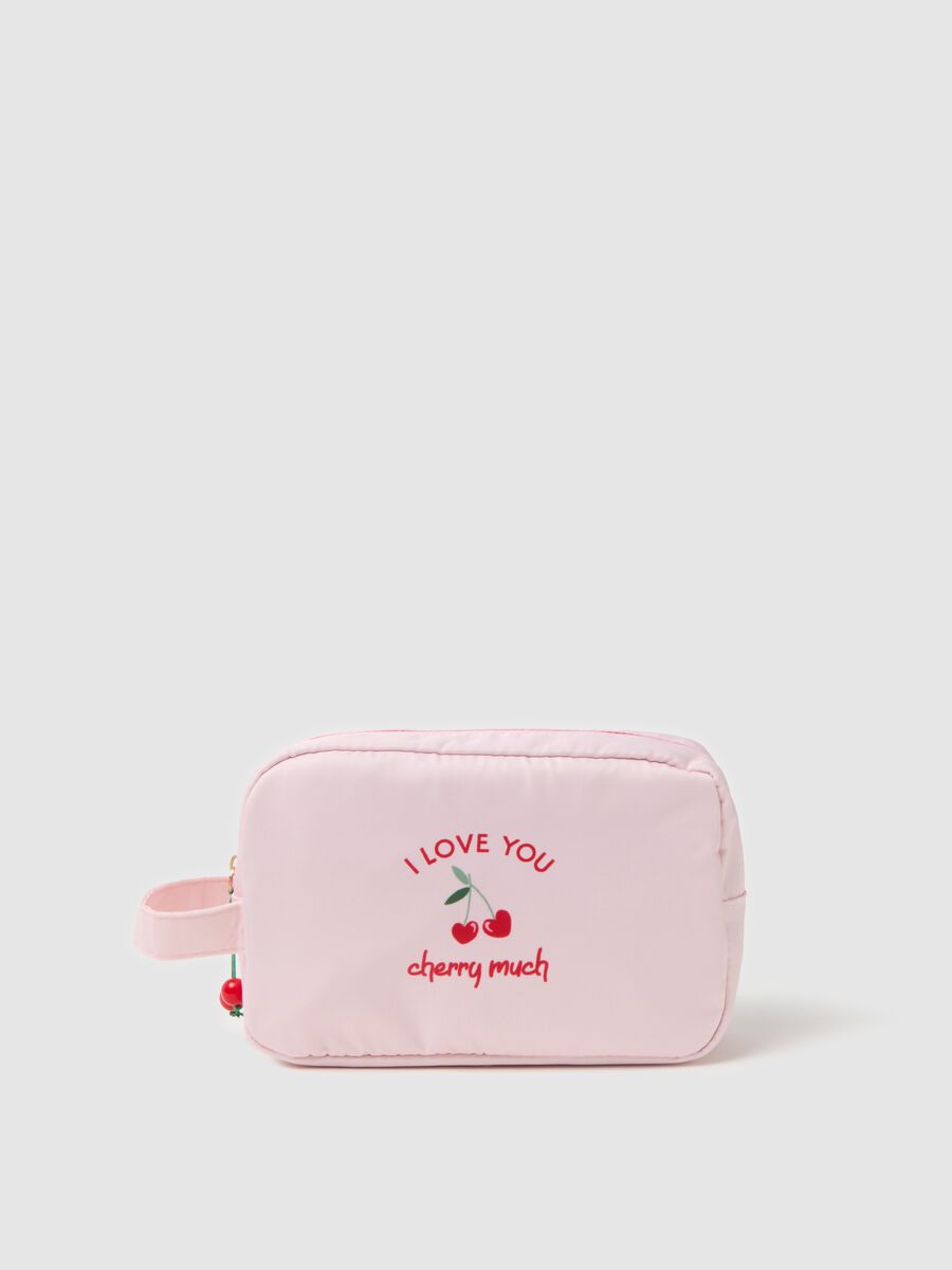 Reversible beauty case with print_0