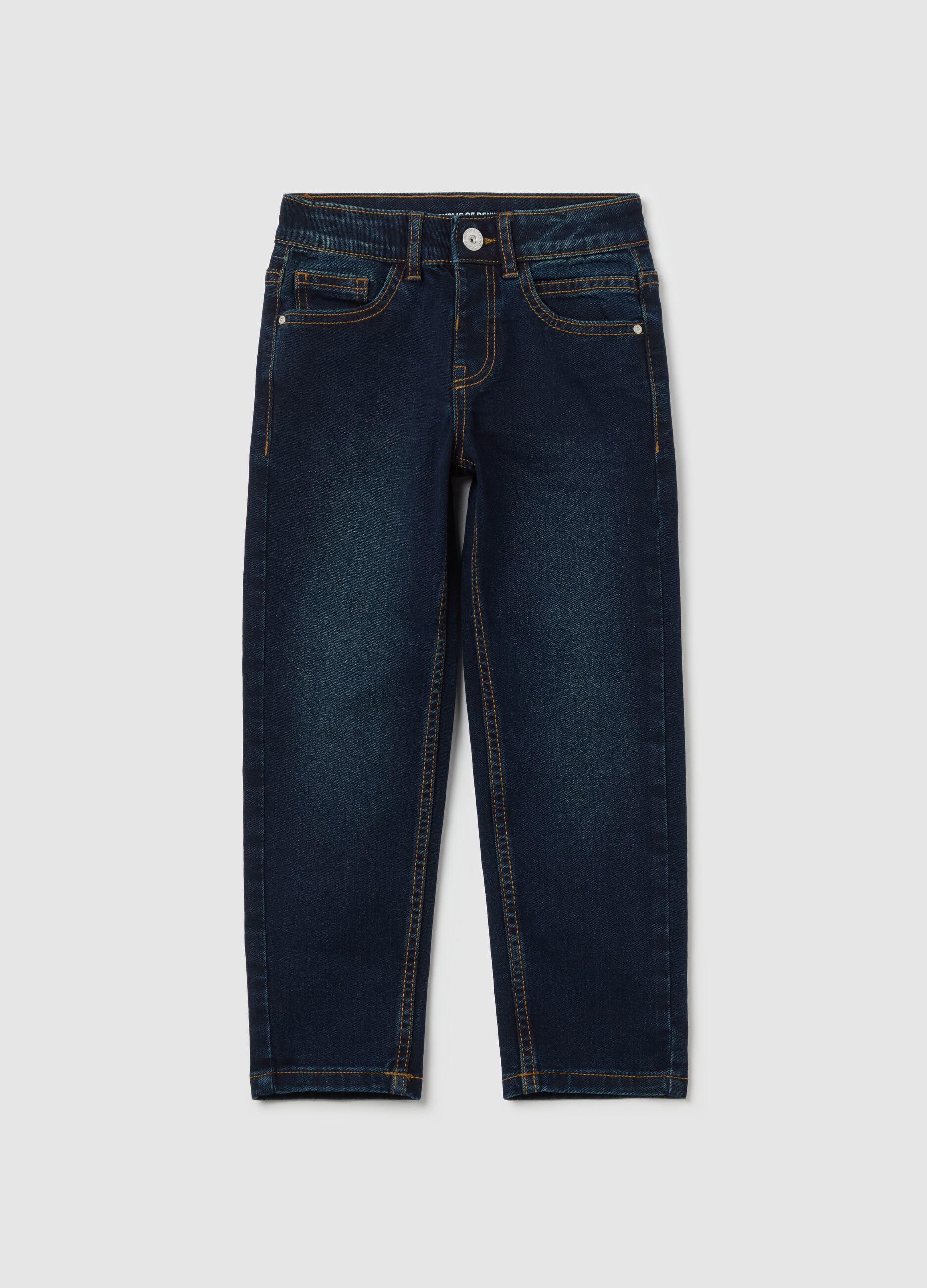 Regular-fit jeans with five pockets