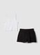 Girls&rsquo; multicolour fitted stretch cotton set_3