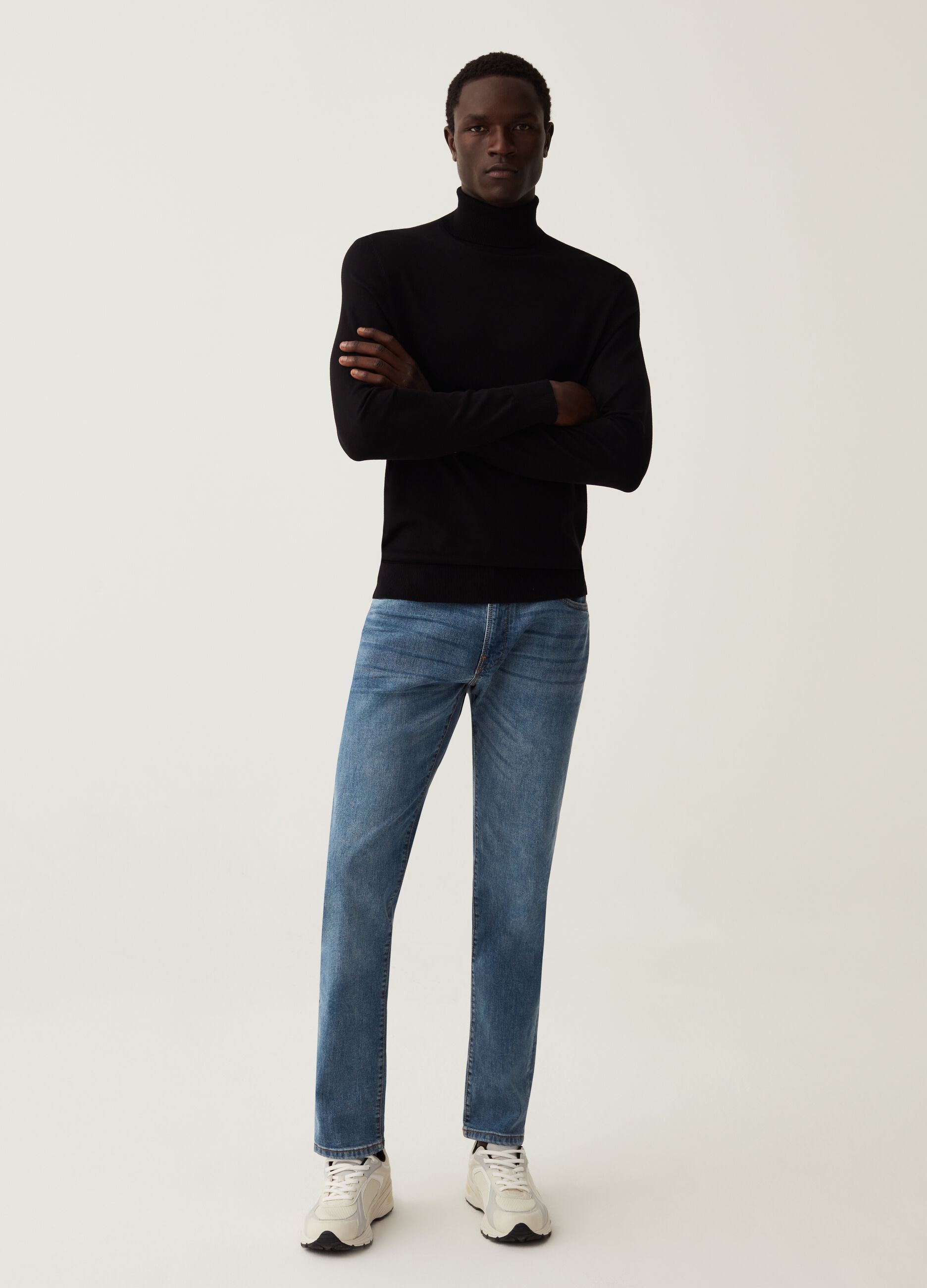 Pullover a collo alto_1