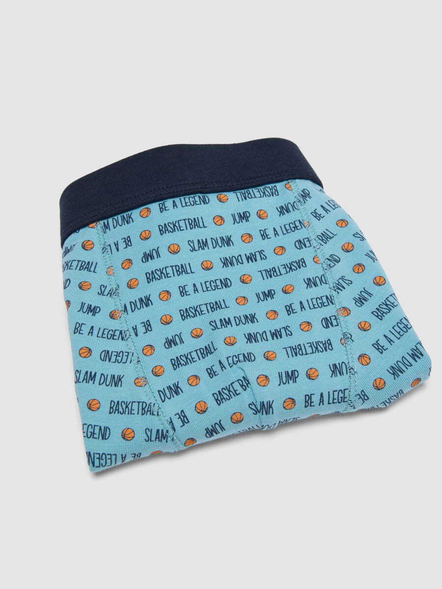 Tripack boxer in cotone elasticizzato multicolor da ragazzo_2