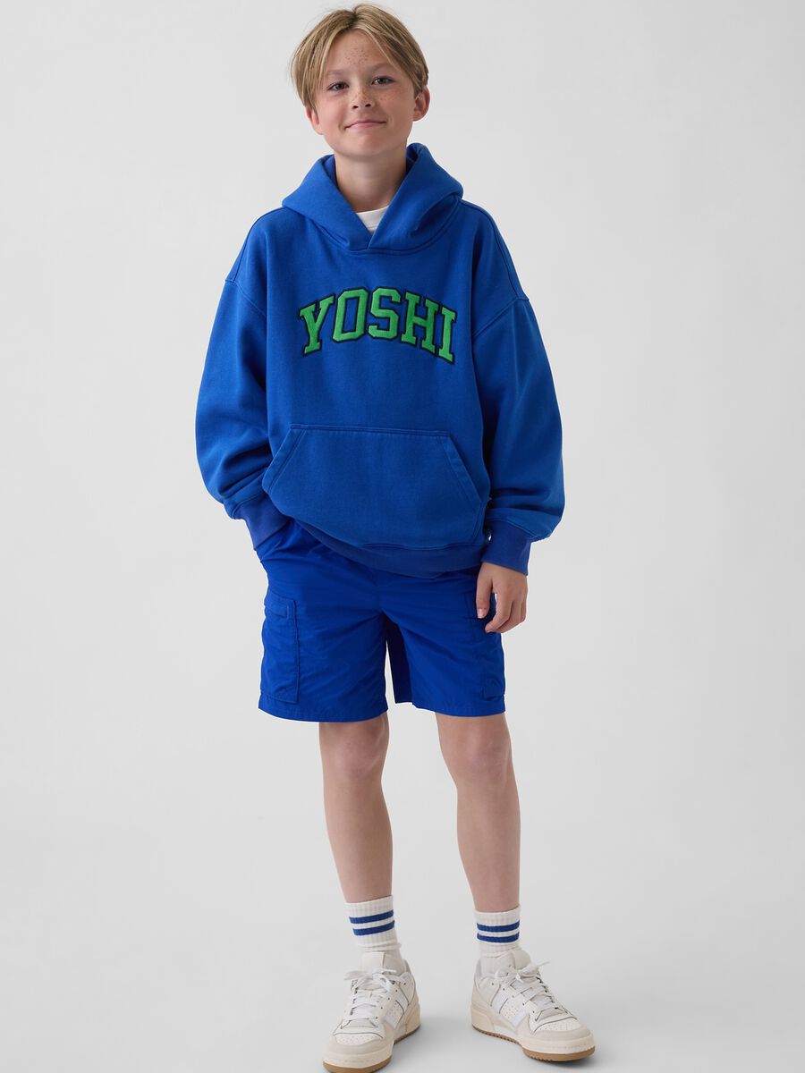 Super Mario Nintendo mixed-cotton hoodie_3