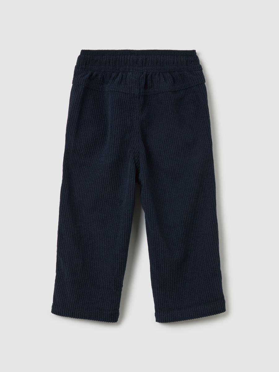 Infant Blue Regular Fit Trousers_1