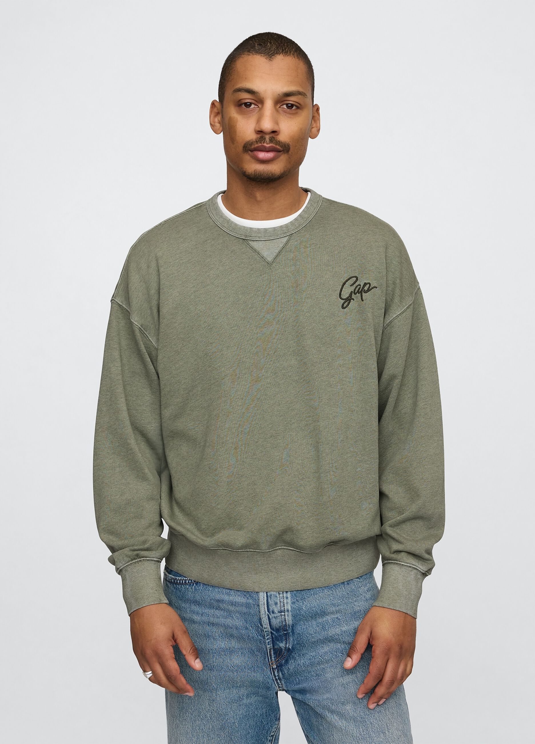 Green Gap fabric blend sweatshirt